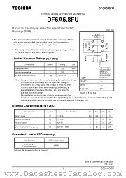 DF6A6.8FU datasheet pdf TOSHIBA