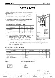 DF7A6.2CTF datasheet pdf TOSHIBA