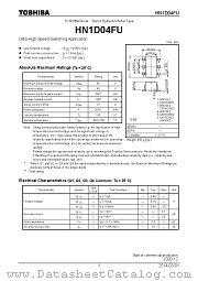 HN1D04FU datasheet pdf TOSHIBA