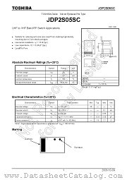 JDP2S05SC datasheet pdf TOSHIBA