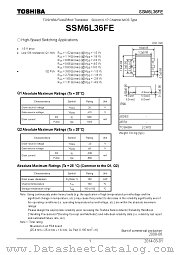 SSM6L36FE datasheet pdf TOSHIBA