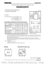 SSM6N35FE datasheet pdf TOSHIBA