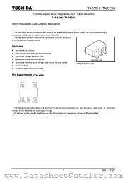 TAR5S41 datasheet pdf TOSHIBA