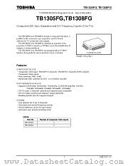 TB1308FG datasheet pdf TOSHIBA