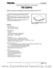 TB1328FG datasheet pdf TOSHIBA