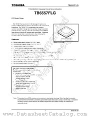 TB6557FLG datasheet pdf TOSHIBA