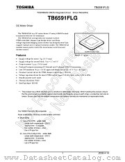 TB6591FLG datasheet pdf TOSHIBA
