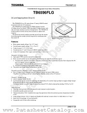 TB6596FLG datasheet pdf TOSHIBA