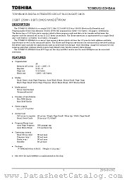 TC58BVG1S3HBAI4 datasheet pdf TOSHIBA