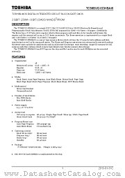 TC58BVG1S3HBAI6 datasheet pdf TOSHIBA