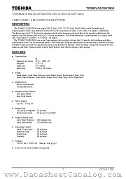 TC58NVG1S3HTA00 datasheet pdf TOSHIBA