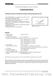 TC62D749CFNAG datasheet pdf TOSHIBA