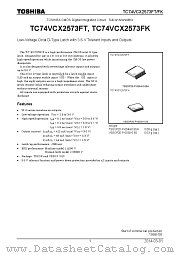 TC74VCX2573FK datasheet pdf TOSHIBA