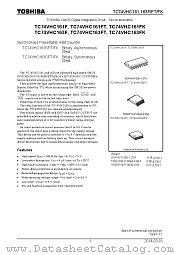 TC74VHC163FK datasheet pdf TOSHIBA