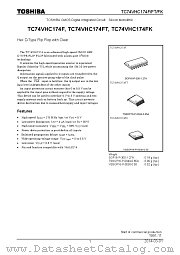 TC74VHC174FK datasheet pdf TOSHIBA