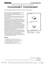 TC74VHC9164FT datasheet pdf TOSHIBA