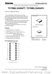 TC7MBL3245AFT datasheet pdf TOSHIBA