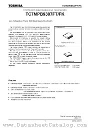 TC7MPB9307FT datasheet pdf TOSHIBA