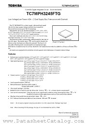TC7MPH3245FTG datasheet pdf TOSHIBA