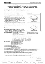 TC7MPS3125FTG datasheet pdf TOSHIBA