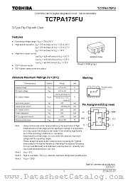 TC7PA175FU datasheet pdf TOSHIBA