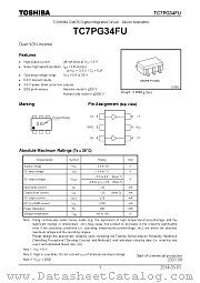 TC7PG34FU datasheet pdf TOSHIBA