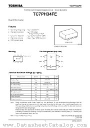 TC7PH34FE datasheet pdf TOSHIBA