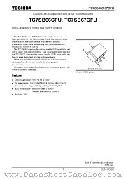 TC7SB67CFU datasheet pdf TOSHIBA