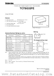 TC7SG32FE datasheet pdf TOSHIBA