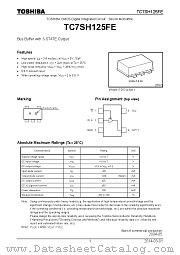 TC7SH125FE datasheet pdf TOSHIBA