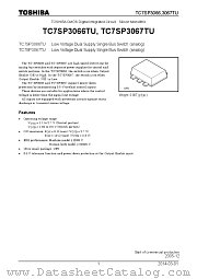 TC7SP3066TU datasheet pdf TOSHIBA
