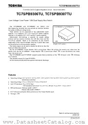 TC7SPB9306TU datasheet pdf TOSHIBA