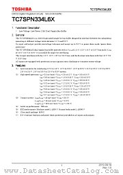 TC7SPN334L6X datasheet pdf TOSHIBA