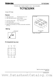 TC7SZ32MX datasheet pdf TOSHIBA