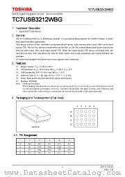 TC7USB3212WBG datasheet pdf TOSHIBA