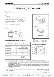 TC7WG34FU datasheet pdf TOSHIBA