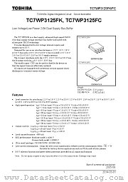 TC7WP3125FK datasheet pdf TOSHIBA
