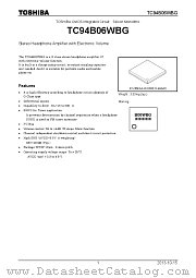 TC94B06WBG datasheet pdf TOSHIBA