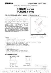 TCR2BF25 datasheet pdf TOSHIBA