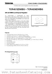 TCR4S29DWBG datasheet pdf TOSHIBA