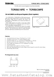 TCR5SC19FE datasheet pdf TOSHIBA
