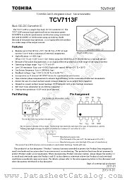 TCV7113F datasheet pdf TOSHIBA