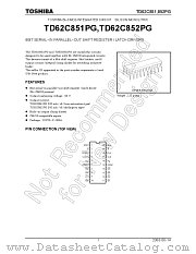 TD62C852PG datasheet pdf TOSHIBA