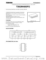 TD62M4600FG datasheet pdf TOSHIBA