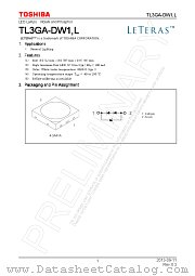 TL3GA-DW1,L datasheet pdf TOSHIBA
