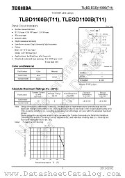 TLEGD1100B(T11) datasheet pdf TOSHIBA