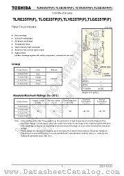 TLRE25TP(F) datasheet pdf TOSHIBA