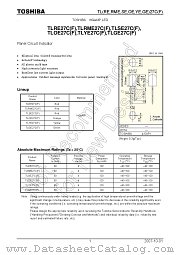 TLRE27C(F) datasheet pdf TOSHIBA