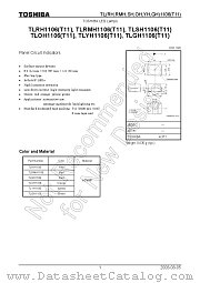TLRH1106(T11) datasheet pdf TOSHIBA