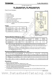 TLGU50T(F) datasheet pdf TOSHIBA